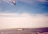 Photo of Walney Island beach - Lone kitesurfer at low tide