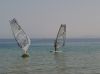 Beginners windsurfing, Dahab